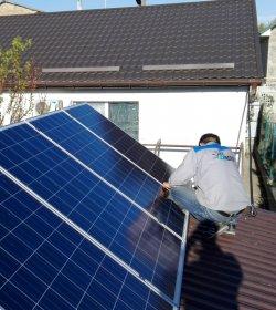 Солнечная электростанция в частном доме, Симферополь, Крым